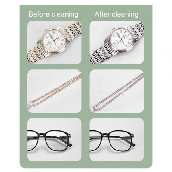 5W USB Power Supplys 45kHz High-frequency Small Cleaning Machine Jewelrys Makeup Brush Glasses Ultrasonics Cleaning Tool Office 