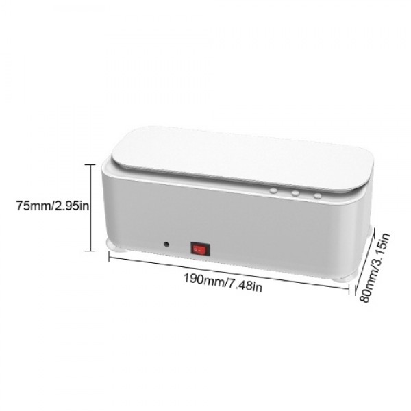 5W USB Power Supplys 45kHz High-frequency Small Cleaning Machine Jewelrys Makeup Brush Glasses Ultrasonics Cleaning Tool Office 