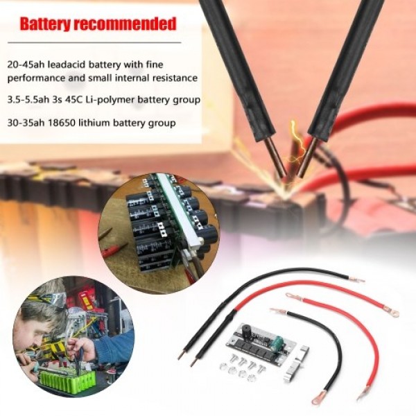 DIY Spot-Welders Pen Portable 12 V Battery Storage Spot-Welding Printed Circuit Board Welding Equipment