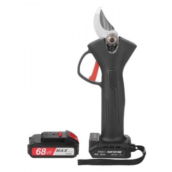 21V Brushless Cordless Electric Pruning Shears Rec...