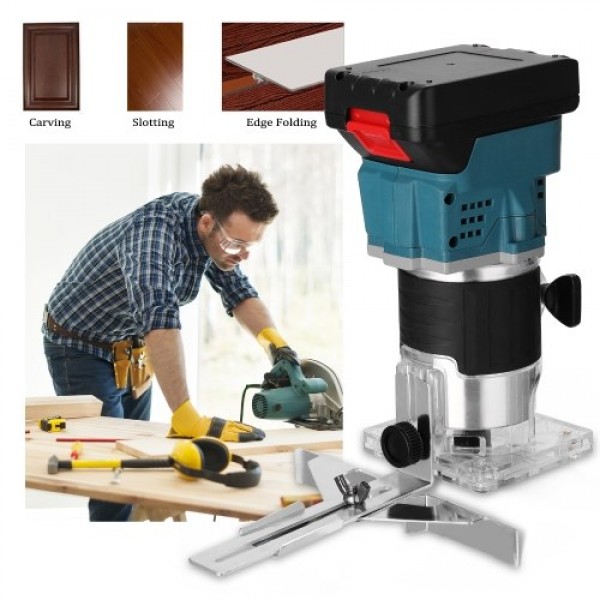 Multifunctional Woodworking Electric Trimming Machine Electromechanical Wood Milling Engraving Slotting Machine Wood Router