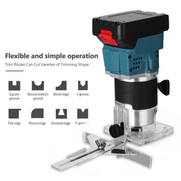 Multifunctional Woodworking Electric Trimming Machine Electromechanical Wood Milling Engraving Slotting Machine Wood Router