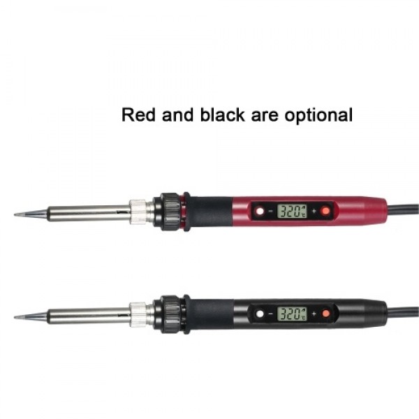 80W Professional LCD Digital Temperature Adjustable Electric Soldering Iron Tool Lead-free Mini Soldering Station
