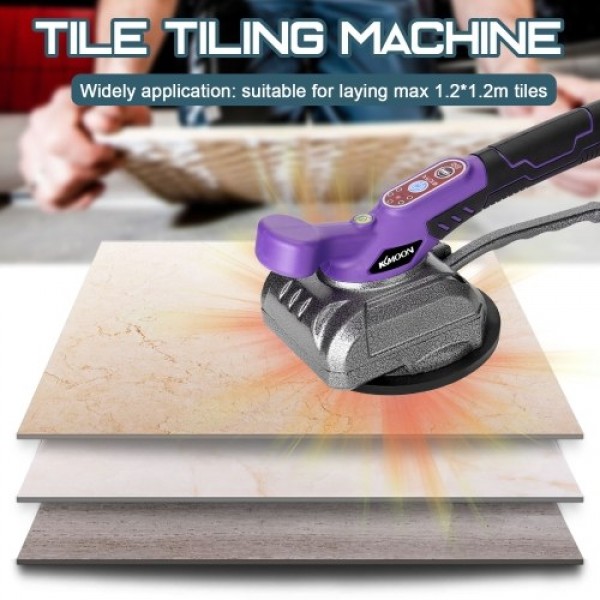 21V 45kg Adsorption Capacity Tile Tiling Machine Wall Floor Tiles Laying Vibrating Tool with 100*100mm Large Suction Cup
