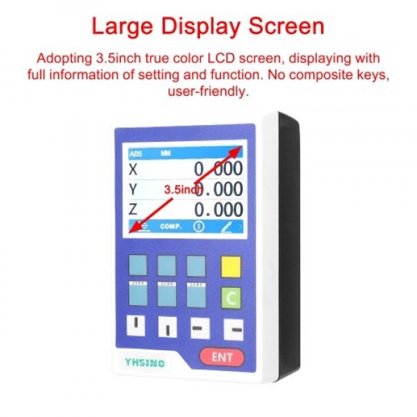 YH800-3A Portable Linear Encoder Multi-function Di...