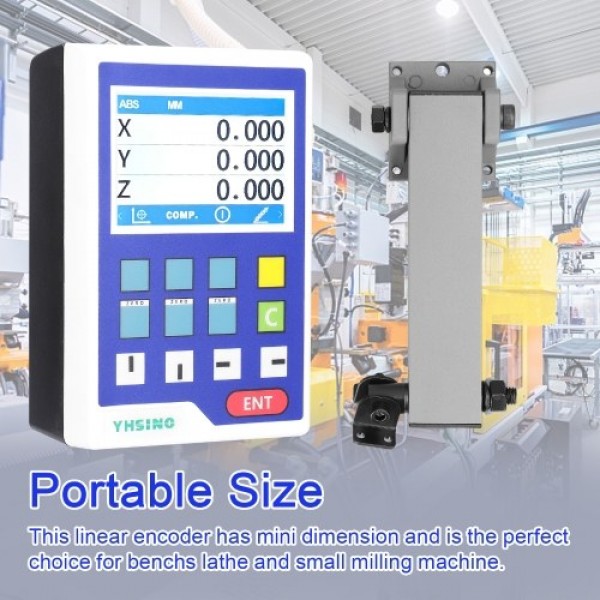 YH800-3A Portable Linear Encoder Multi-function Digital Readout Optical Position Measuring Instrument