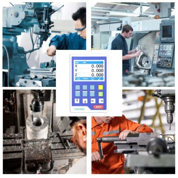 YH800-3A Portable Linear Encoder Multi-function Digital Readout Optical Position Measuring Instrument