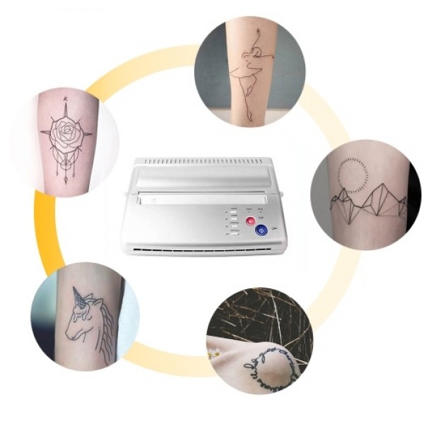 Tattoo Stencil Transfer Machine Printer Drawing Thermal Stencil Maker Copier Line Drawing Printing Copier Printing Line Art Tatt