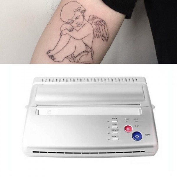 Tattoo Stencil Transfer Machine Printer Drawing Thermal Stencil Maker Copier Line Drawing Printing Copier Printing Line Art Tatt