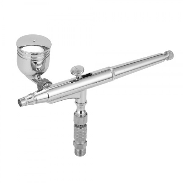 Professional Airbrush Set for Model Making Art Painting with G1/8 Adapter Wrentch 2 Fluid Cups 2Needles 2 Nozzles