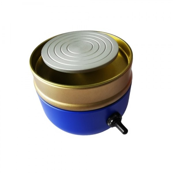 Mini Electric Pottery Wheel Portable Ceramic Machine with 6cm Turntable Clay Sculpting Wheel with Variable Speed and Clockwise/A