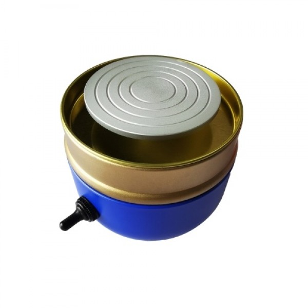 Mini Electric Pottery Wheel Portable Ceramic Machine with 6cm Turntable Clay Sculpting Wheel with Variable Speed and Clockwise/A
