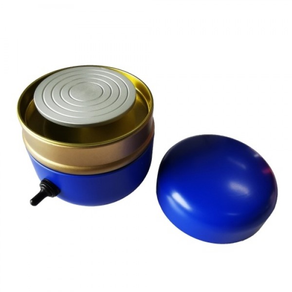 Mini Electric Pottery Wheel Portable Ceramic Machine with 6cm Turntable Clay Sculpting Wheel with Variable Speed and Clockwise/A