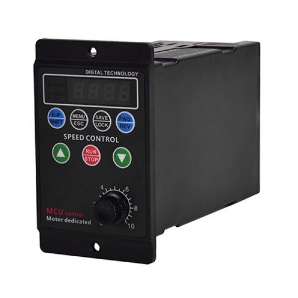 220 V Single-phase Input Three-phase Output Motor Driver Frequency Converter with Four-digit Digital Tube Display