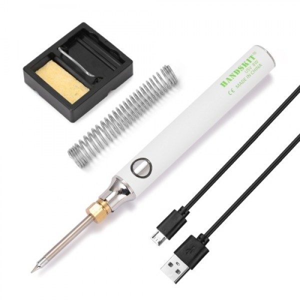HANDSKIT USB Charging Soldering Iron 5V 8W Adjusta...
