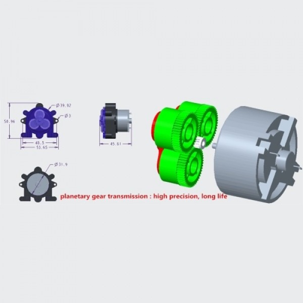 High-Flow Peristaltic Pump Miniature Dosing Pump Peristaltic Hose Pump for Lab Aquarium Chemical Analysis