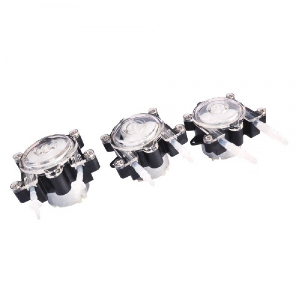 High-Flow Peristaltic Pump Miniature Dosing Pump Peristaltic Hose Pump for Lab Aquarium Chemical Analysis