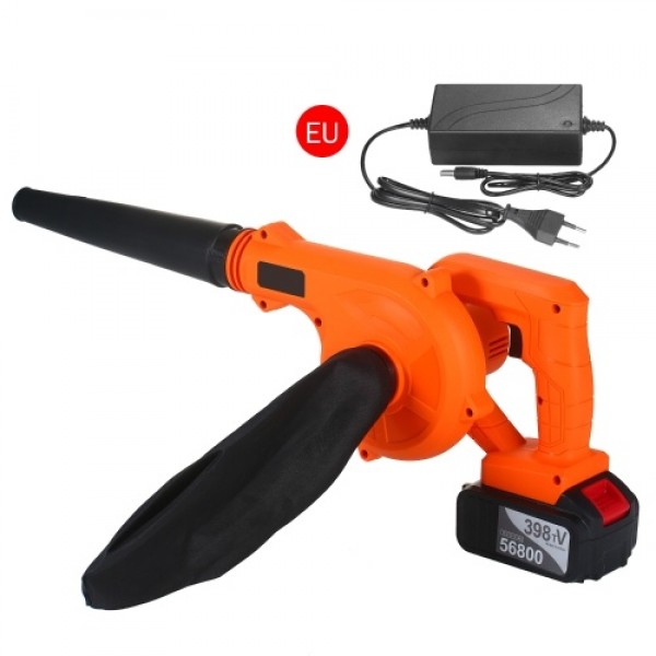 Cordless Leaf Blower Vacuum 21V 4.0 Ah Lithium Bat...