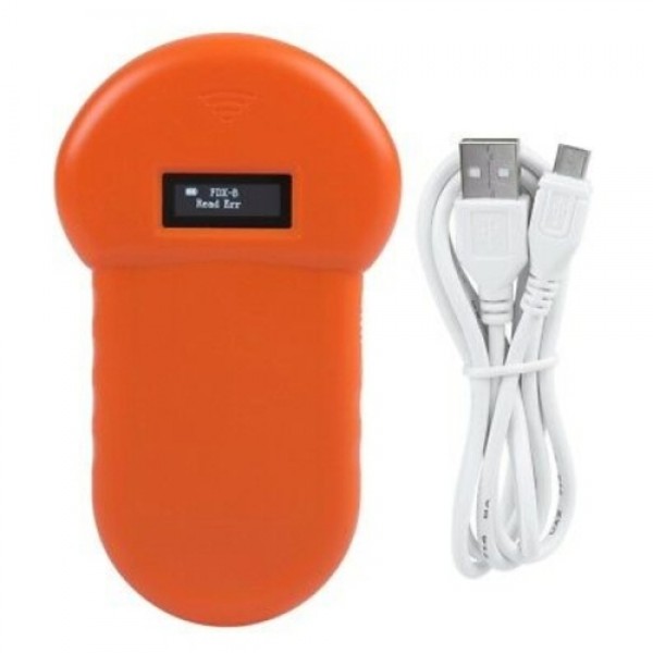 LF 134.2KHz Pocket Reader Handheld Animal Chip Rea...