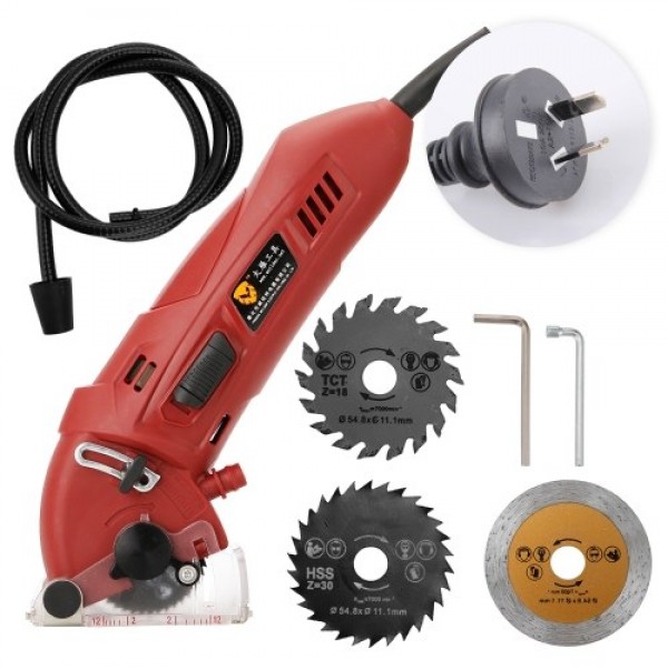 400W Multifunctional Mini Electric Circular Saw Ki...