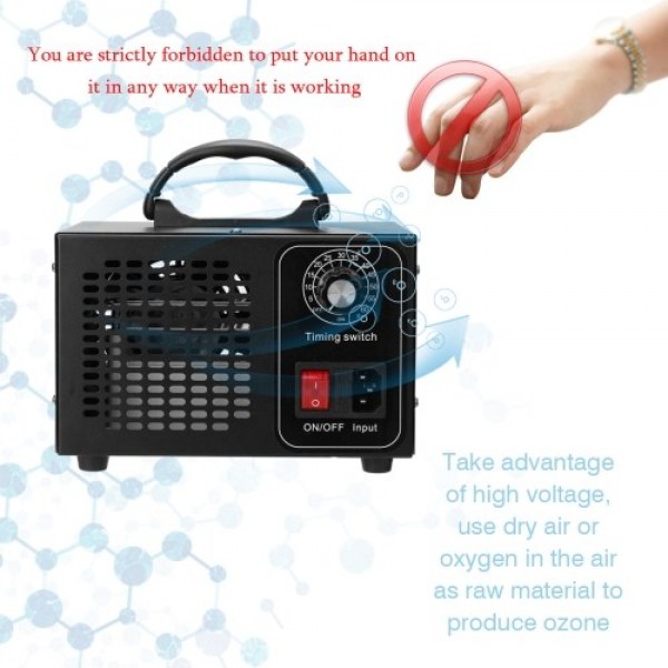 Portable Ozone Machine Generator Air Filter Purifi...