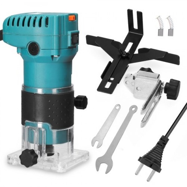 Speed Adjustable Multifunctional Woodworking Elect...