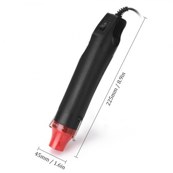 Portable DIY Hot Air Machine DIY Using Heat Machine with Supporting Bracket Electric Hot Air Power Tool Shrink Plastics DIY Tool