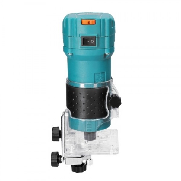 Speed Adjustable Multifunctional Woodworking Electric Trimming Machine Electromechanical Wood Milling Engraving Slotting Machine