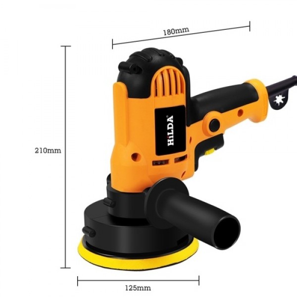 220V 700W Portable Car Polisher Adjustable Speed Car Waxing Polisher