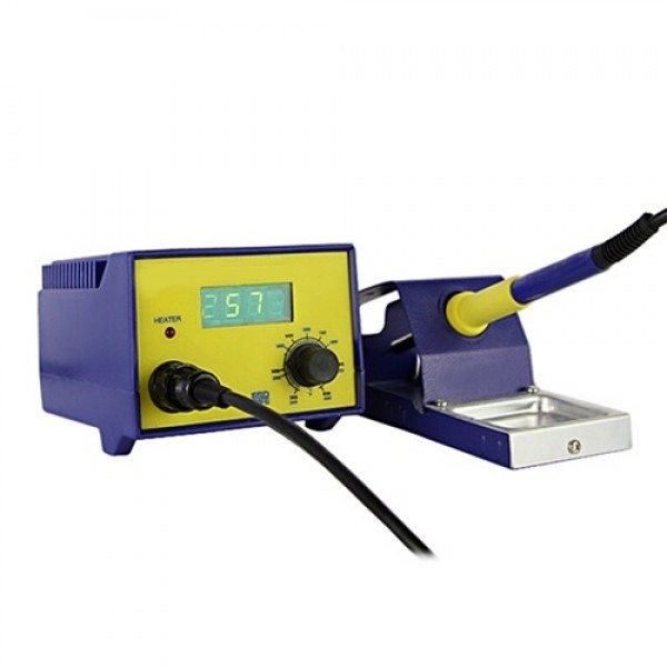 50W LED Digital Soldering Station Kit Mini Electric Soldering Iron Quick Heating 200℃-480℃ (392℉-896℉) for Phone Electronics Rep