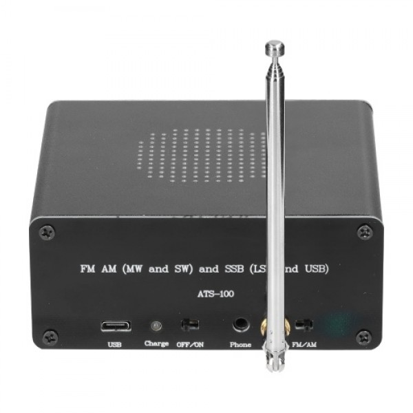 ATS-100 SI4732/SI4735 Full-wave Band Radio Receiver FM LW (MW &amp; SW) SSB (LSB &amp; USB) Support Broadcast Searching with 2.4