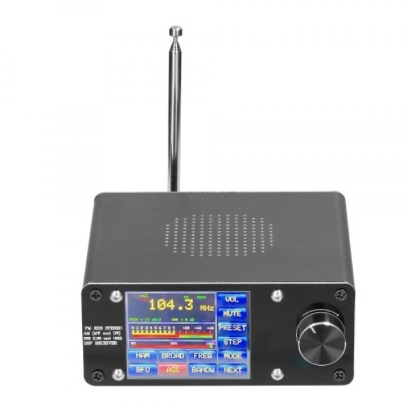 ATS-100 SI4732/SI4735 Full-wave Band Radio Receiver FM LW (MW &amp; SW) SSB (LSB &amp; USB) Support Broadcast Searching with 2.4
