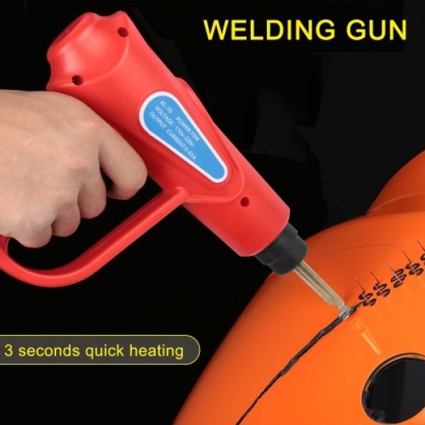 70W Hot Stapler, Plastic Welding Machine Car Bumper Repair Kit, Plier, 4 types Flat/Outside Corner/Inside Corner/Wave Staples, W