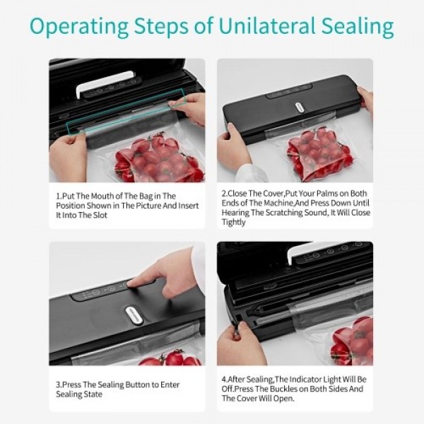 QH-10 Food Saver Vacuum Sealer Machine Bag Sealer ...