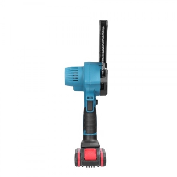 21V 4inch Portable Electric Pruning Saws Small Wood Splitting Chainsaw Brush Motor One-handed Woodworking Tool for Garden Orchar