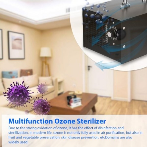 80g/h Ozone Sterilizer Ozone Steriliztion Machine Home Household Outdoor Multifunction Tools New House Wardrobe Odor Disinfectio