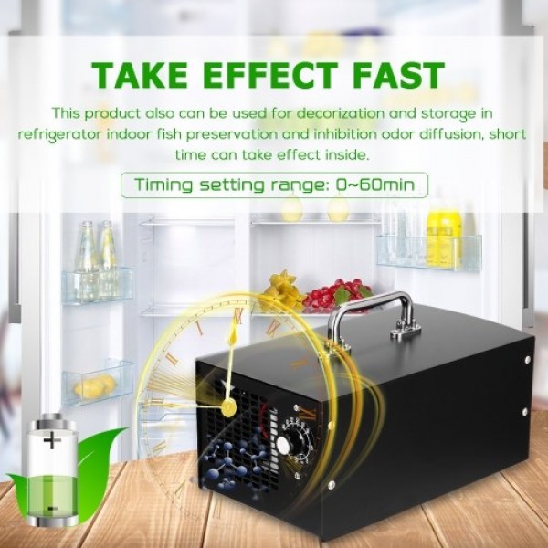 80g/h Ozone Sterilizer Ozone Steriliztion Machine Home Household Outdoor Multifunction Tools New House Wardrobe Odor Disinfectio