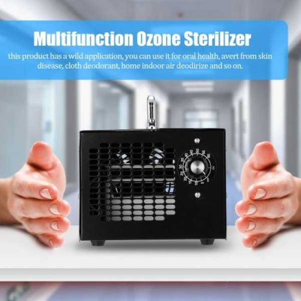 80g/h Ozone Sterilizer Ozone Steriliztion Machine Home Household Outdoor Multifunction Tools New House Wardrobe Odor Disinfectio