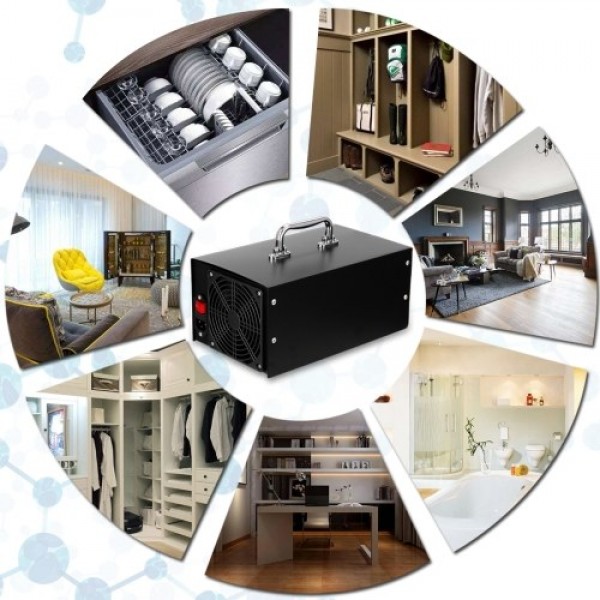 80g/h Ozone Sterilizer Ozone Steriliztion Machine Home Household Outdoor Multifunction Tools New House Wardrobe Odor Disinfectio