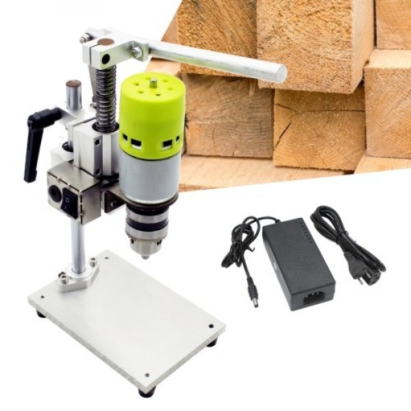 7-Speed Mini Drill Press Bench Electric Bench Dril...