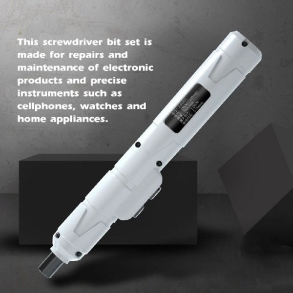 Cordless USB Rechargeable Electric Screwdriver Mini Power Tool Multifunction Screw Driver for Repairing Clock Electronic Device