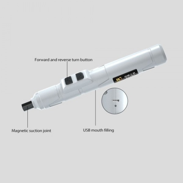 Cordless USB Rechargeable Electric Screwdriver Min...