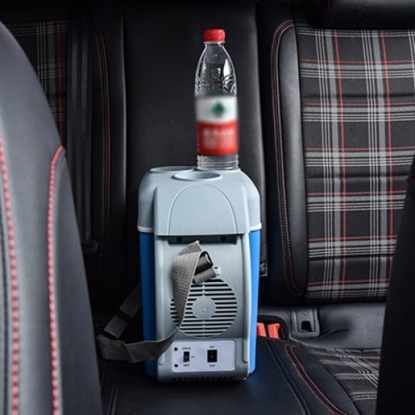 12V Car Refrigerator 7.5L Mini Portable Car Fridge &amp; Warmer for Road Trip Travel Camping Fishing