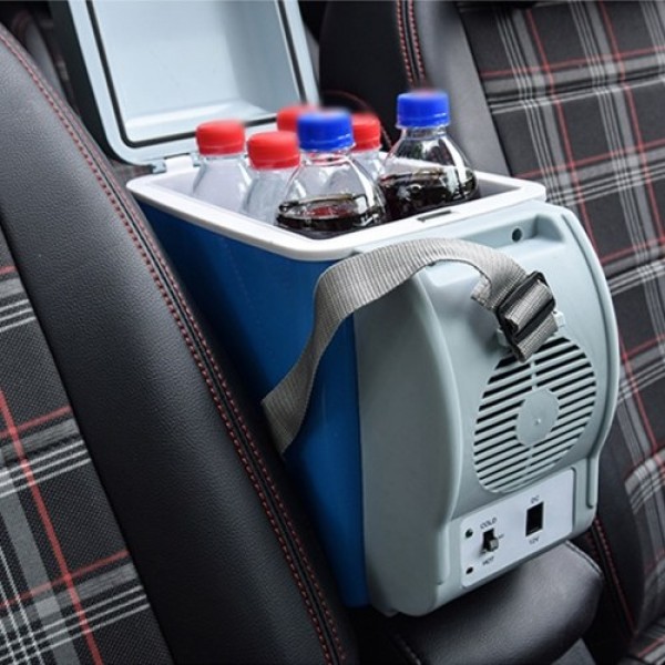 12V Car Refrigerator 7.5L Mini Portable Car Fridge...