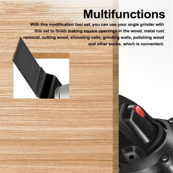 Angle Grinder Refit To Polishing Cutting Tool Acce...