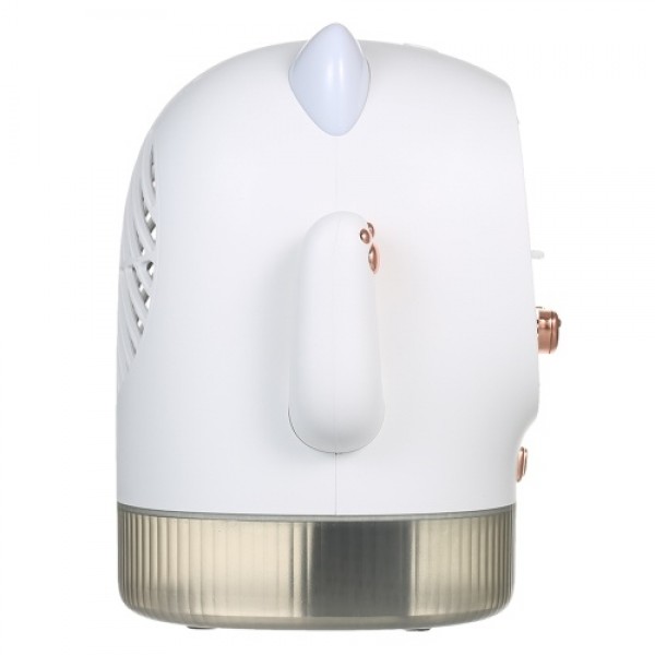 Portable Air Conditioner Fan USB Rechargeable Quiet Desk Fan Evaporative Cooler Fan Humidifier Essential Oil Diffuser with Night