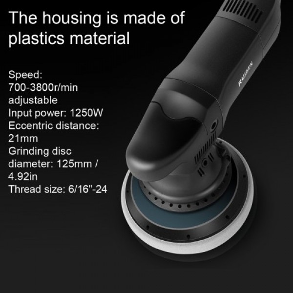 Cordless Electric Car Polisher 6 Gears of Speeds Adjustable Auto Polishing Machine Multifunctional Wood Metal Waxing Grinding Ma