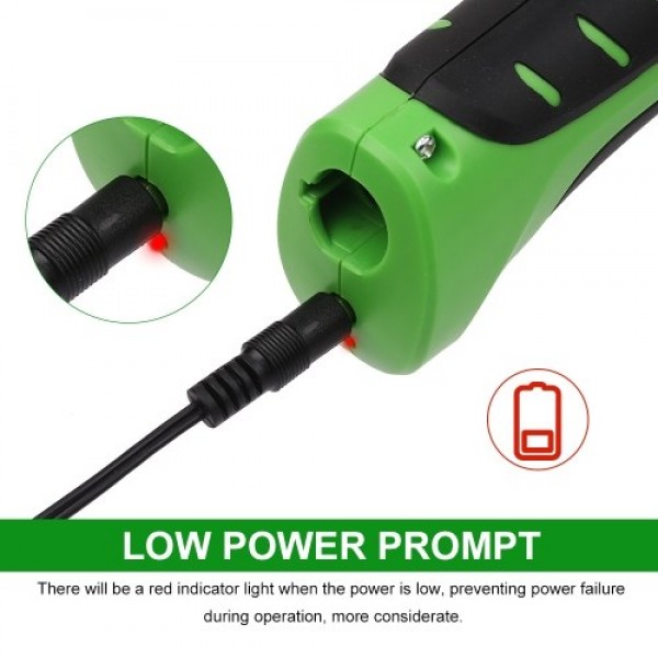 2-in-1 Multifunctional Lawn Mower 3.6V Cordless Hedge Machine Electric Mower Rechargeable Pruner Rotatable Grass Shear Hedge Tri