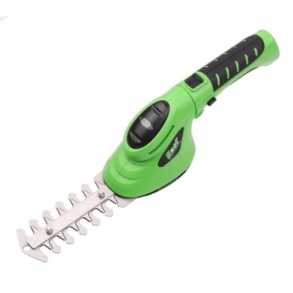 2-in-1 Multifunctional Lawn Mower 3.6V Cordless Hedge Machine Electric Mower Rechargeable Pruner Rotatable Grass Shear Hedge Tri