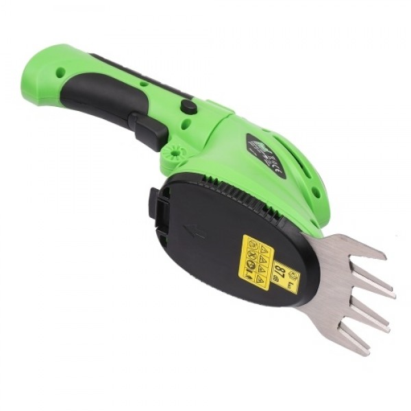 2-in-1 Multifunctional Lawn Mower 3.6V Cordless Hedge Machine Electric Mower Rechargeable Pruner Rotatable Grass Shear Hedge Tri